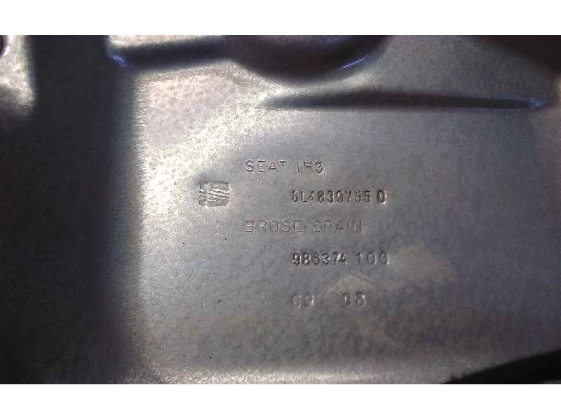 Recambio de elevalunas trasero izquierdo para seat ibiza (6l1) cool referencia OEM IAM 6L4839751AB  