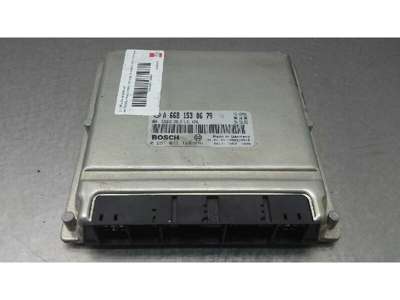 Recambio de centralita motor uce para mercedes vaneo (w414) furgoneta compacta 1.7 cdi vaneo (414.700) referencia OEM IAM 668153