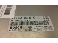 Recambio de centralita motor uce para mercedes vaneo (w414) furgoneta compacta 1.7 cdi vaneo (414.700) referencia OEM IAM 668153 2