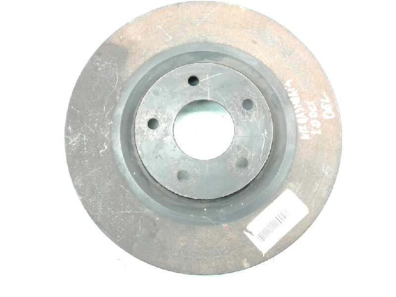 Recambio de disco freno delantero para nissan qashqai (j10) 2.0 dci turbodiesel cat referencia OEM IAM   106252