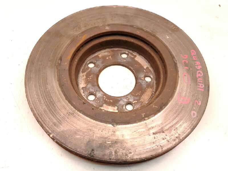 Recambio de disco freno delantero para nissan qashqai (j10) 2.0 dci turbodiesel cat referencia OEM IAM   106252