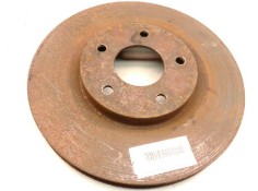 Recambio de disco freno delantero para nissan qashqai (j10) 2.0 dci turbodiesel cat referencia OEM IAM   106252