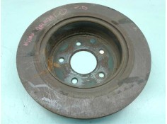 Recambio de disco freno trasero para nissan qashqai (j10) 2.0 dci turbodiesel cat referencia OEM IAM   106252 2