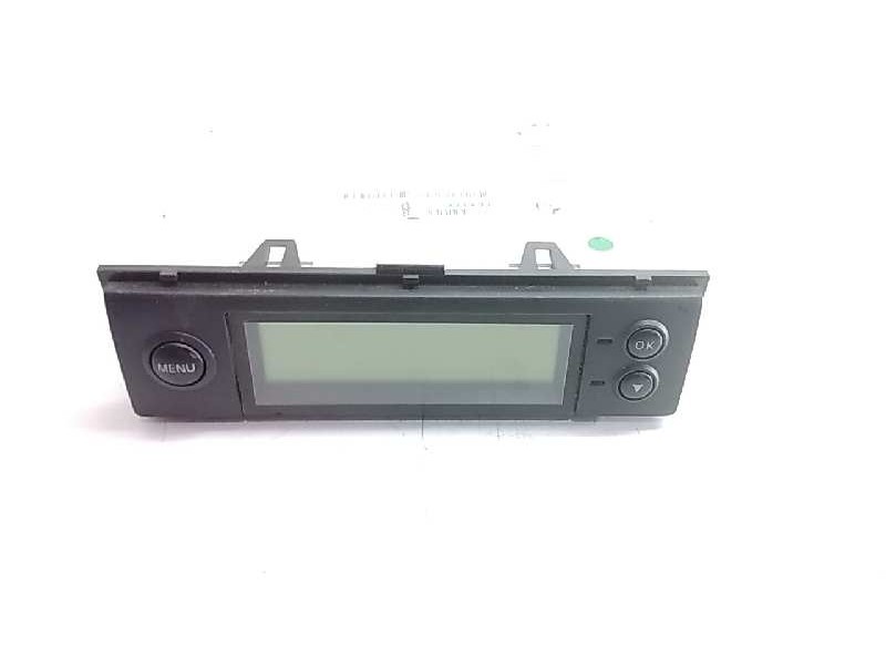 Recambio de pantalla multifuncion para nissan micra (k12e) acenta referencia OEM IAM AX609AY18200  