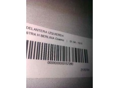Recambio de aleta delantera izquierda para opel astra h berlina 1.7 16v cdti referencia OEM IAM    2