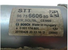 Recambio de motor arranque para peugeot 2008 (--.2013) active referencia OEM IAM 96756600680   2