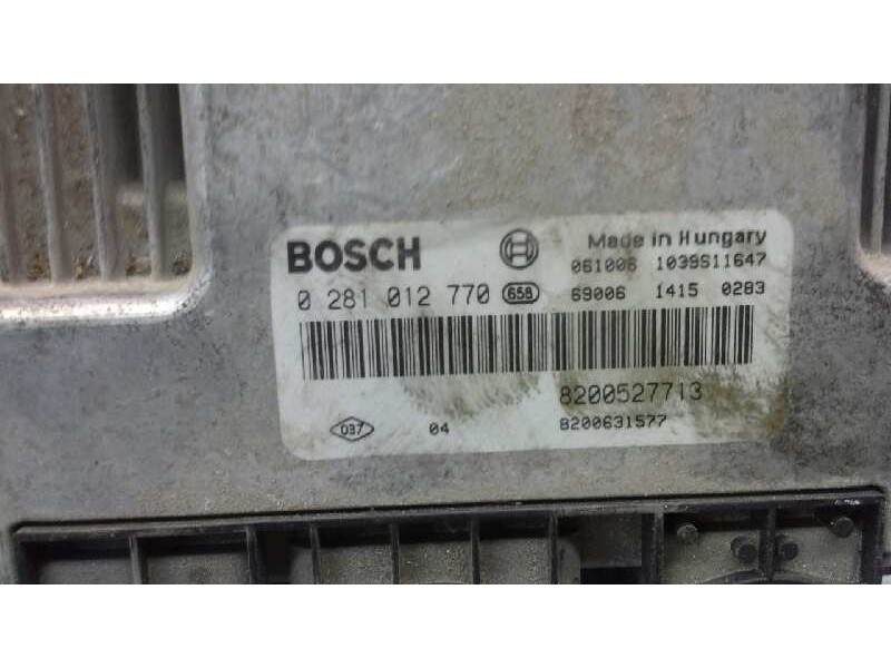 Recambio de centralita para renault laguna ii (bg0) 1.9 dci diesel fap referencia OEM IAM 9281012770 293 BOSCH