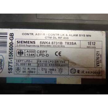 Recambio de centralita check control para ford mondeo berlina (ge) ghia referencia OEM IAM 5WK48731BT83SA SIEMENS 5WK48F31B