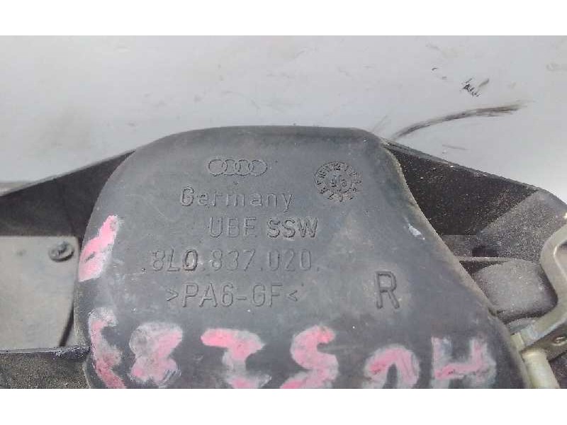 Recambio de maneta interior delantera derecha para audi a3 (8l) 1.8 ambition referencia OEM IAM 8L0837020  