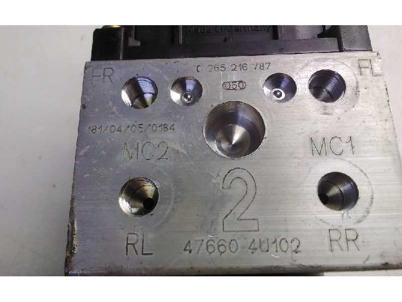 Recambio de centralita abs para nissan terrano (wd21) referencia OEM IAM 0265216787  