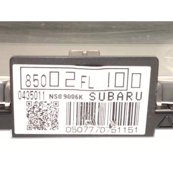 Recambio de cuadro instrumentos para subaru xv (gt, g24) 2.0 i awd (gt7) referencia OEM IAM 85002FL100  