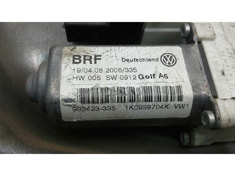 Recambio de elevalunas trasero derecho para volkswagen golf v berlina (1k1) 1.9 tdi referencia OEM IAM   