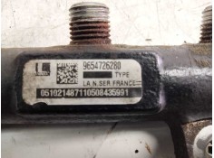 Recambio de rampa inyectora para citroen jumpy hdi 120 atlante millenium combi referencia OEM IAM 9654726280   2
