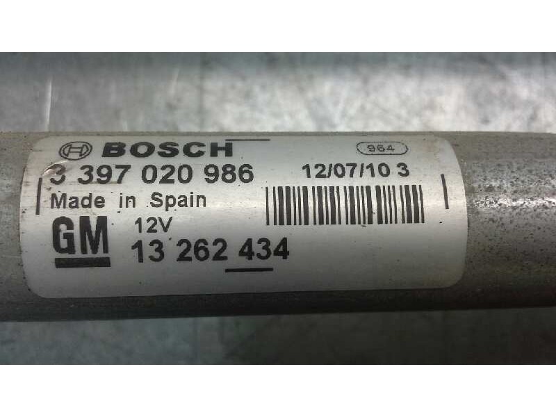 Recambio de motor limpia delantero para opel astra j lim. cosmo referencia OEM IAM 3397020986  
