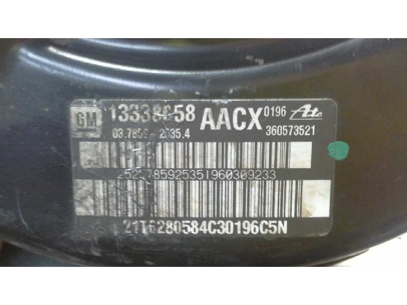 Recambio de servofreno para opel astra j lim. cosmo referencia OEM IAM 13338058  