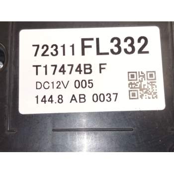 Recambio de mando calefaccion aire acondicionado para subaru xv (gt, g24) 2.0 i awd (gt7) referencia OEM IAM 72311FL332  