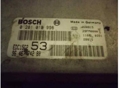 Recambio de centralita motor uce para citroen xsara picasso 2.0 hdi 90 sx top referencia OEM IAM 0281010996 9646774280  2