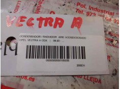 Recambio de condensador / radiador aire acondicionado para opel vectra a 2.0 16v cat (x 20 xev / l34) referencia OEM IAM    2