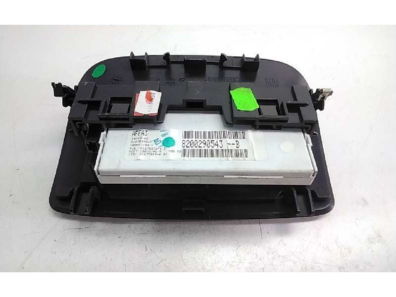 Recambio de pantalla multifuncion para renault laguna ii (bg0) authentique referencia OEM IAM 8200290543B  