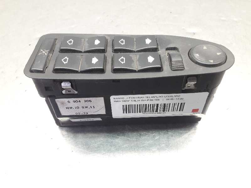 Recambio de mando elevalunas delantero izquierdo para bmw serie 5 berlina (e39) 523i referencia OEM IAM 6904306  