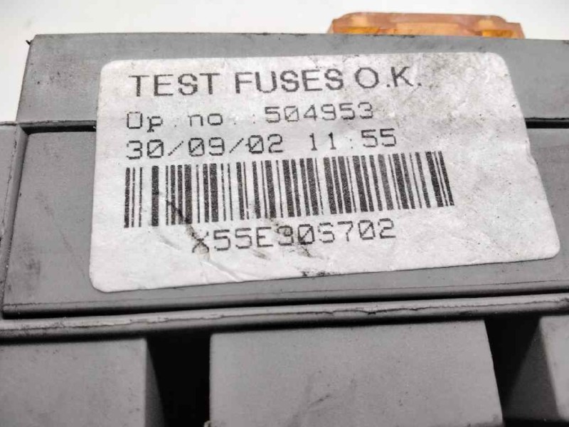 Recambio de centralita bsi para opel astra g berlina comfort referencia OEM IAM 504953 X55E30S702 