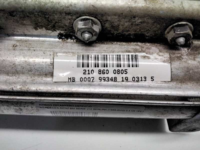 Recambio de airbag delantero derecho para mercedes clase e (w210) berlina 2.4 v6 18v cat referencia OEM IAM   10729
