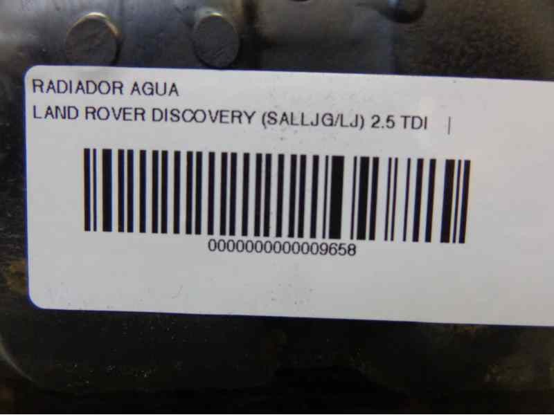 Recambio de radiador agua para land rover discovery (salljg/lj) 2.5 tdi referencia OEM IAM   107325