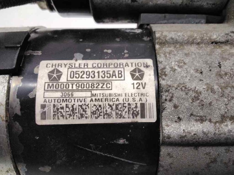 Recambio de motor arranque para chrysler pt cruiser (pt) 1.6 classic referencia OEM IAM 05293135AB M000T90082ZC 