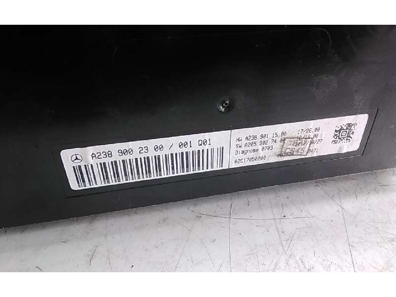 Recambio de cuadro instrumentos para mercedes clase e coupe (bm 238) e 350 d 4matic (238.334) referencia OEM IAM A2389002300  