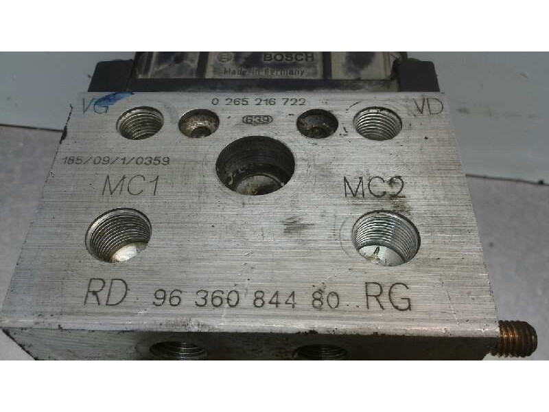 Recambio de abs para citroen xsara berlina 1.6i 16v exclusive referencia OEM IAM 9636084480 0265216722 