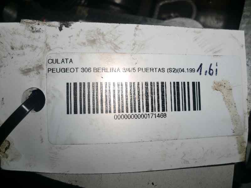 Recambio de culata para peugeot 306 berlina 3/4/5 puertas (s2) 1.6 cat referencia OEM IAM NFT  