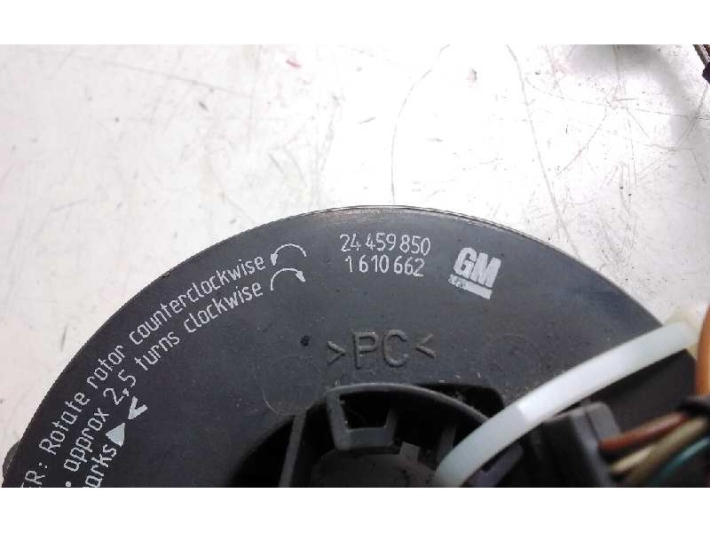 Recambio de anillo airbag para opel meriva cosmo referencia OEM IAM 24459850  