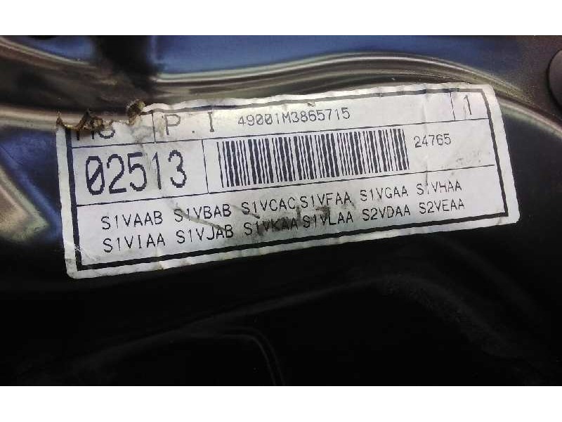 Recambio de elevalunas trasero izquierdo para volkswagen passat berl./combi w8 referencia OEM IAM 1J0035411D  