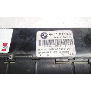 Recambio de mando climatizador para bmw serie 3 compact (e46) 318td referencia OEM IAM 6931604  