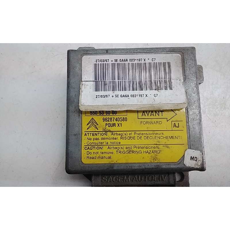 Recambio de centralita airbag para citroen xantia berlina referencia OEM IAM 550539000  