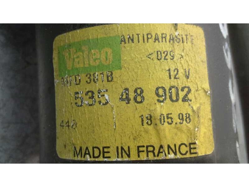 Recambio de motor limpia delantero para renault master desde ´98 2.5 diesel referencia OEM IAM 53548902  