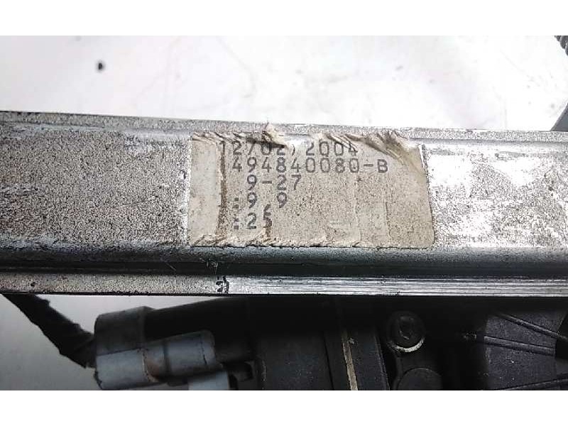 Recambio de elevalunas trasero derecho para lancia phedra (180) 2.2 jtd 16v emblema referencia OEM IAM 494840080B  