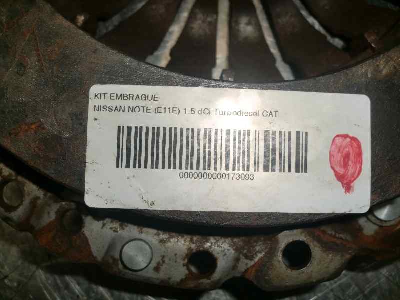 Recambio de prensa embrague para nissan note (e11e) 1.5 dci turbodiesel cat referencia OEM IAM K9K276  