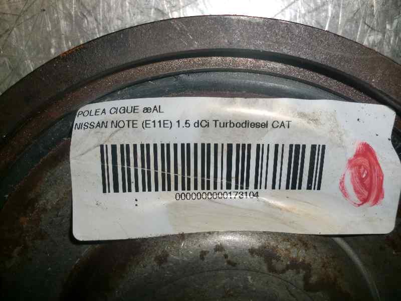 Recambio de polea cigueñal para nissan note (e11e) 1.5 dci turbodiesel cat referencia OEM IAM   