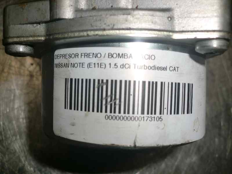Recambio de depresor freno / bomba vacio para nissan note (e11e) 1.5 dci turbodiesel cat referencia OEM IAM K9K276  