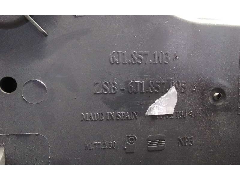 Recambio de guantera para seat ibiza (6j5) stylance / style referencia OEM IAM 6J1857995A  