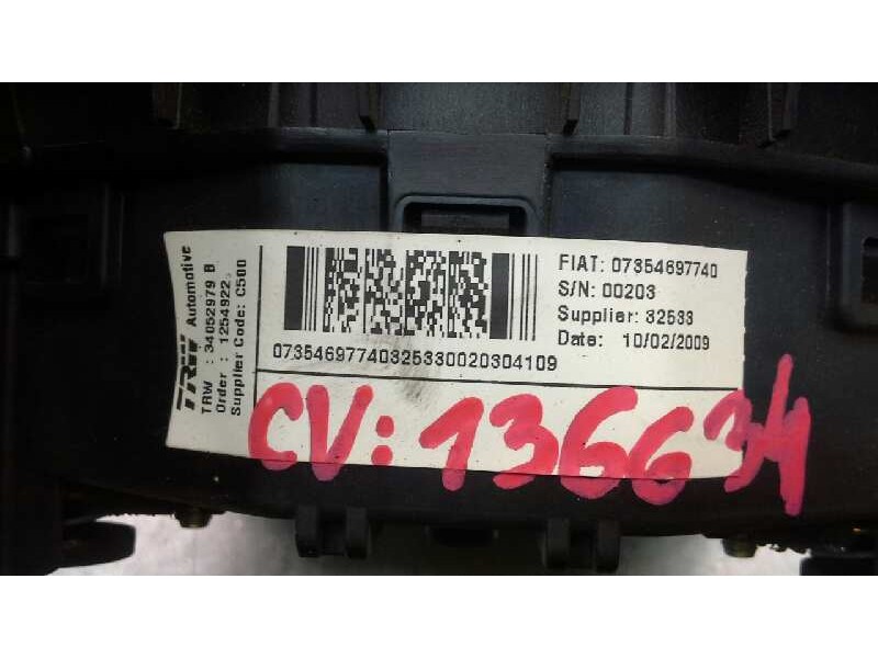 Recambio de airbag delantero izquierdo para citroen jumper caja cerrada (06.2006 =>) 30 l1h1 hdi 100 referencia OEM IAM 34052979