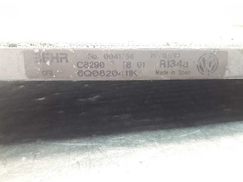 Recambio de condensador / radiador aire acondicionado para seat ibiza (6l1) hit referencia OEM IAM 6Q0820411K  