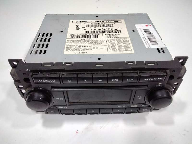 Recambio de sistema audio / radio cd para chrysler pt cruiser (pt) 1.6 classic referencia OEM IAM 42774  
