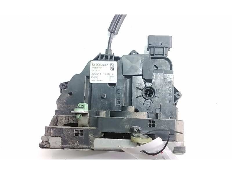 Recambio de cerradura puerta delantera izquierda para fiat punto (199) easy referencia OEM IAM 51905697  