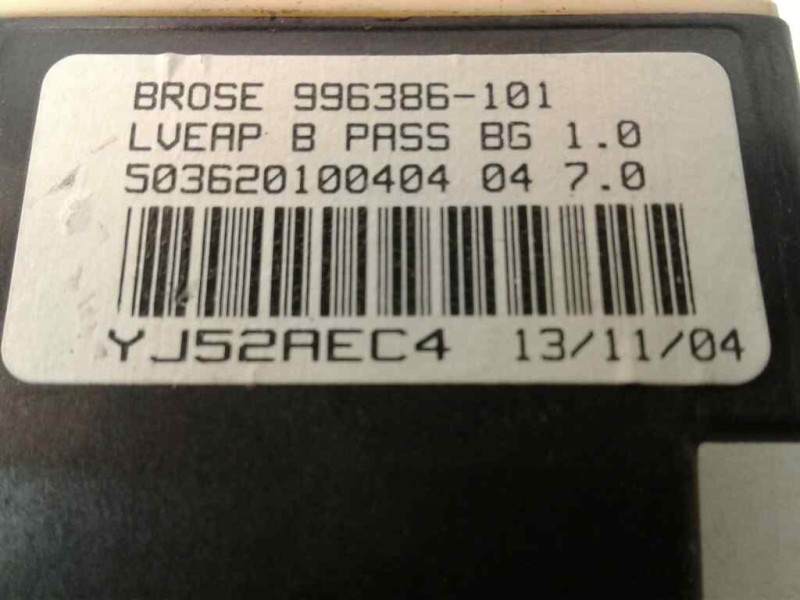 Recambio de elevalunas delantero derecho para citroen c5 berlina sx (e) referencia OEM IAM 503620100404  