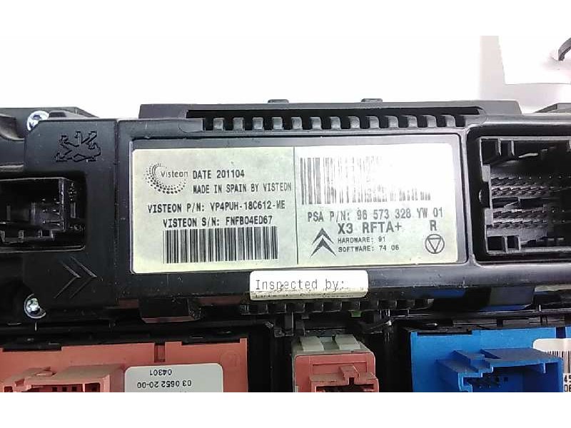 Recambio de mando calefaccion / aire acondicionado para citroen c5 berlina sx (e) referencia OEM IAM 96573328YW  