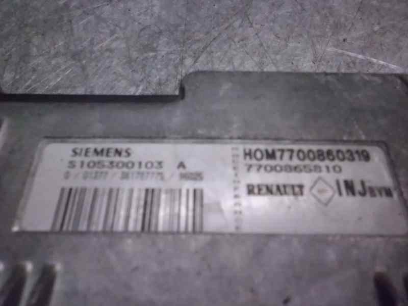 Recambio de centralita motor uce para renault megane i berlina hatchback (ba0) 1.6e alize referencia OEM IAM S105300103 271 