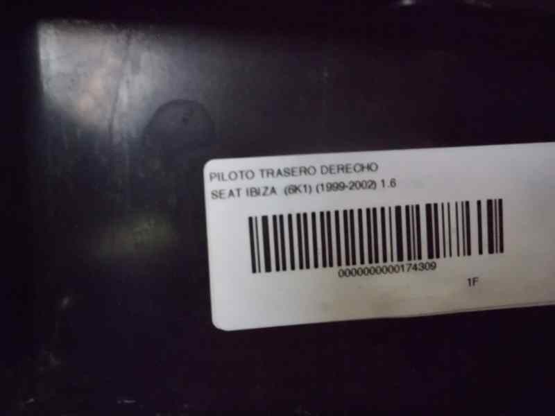 Recambio de piloto trasero derecho para seat ibiza (6k) 1.6 referencia OEM IAM   