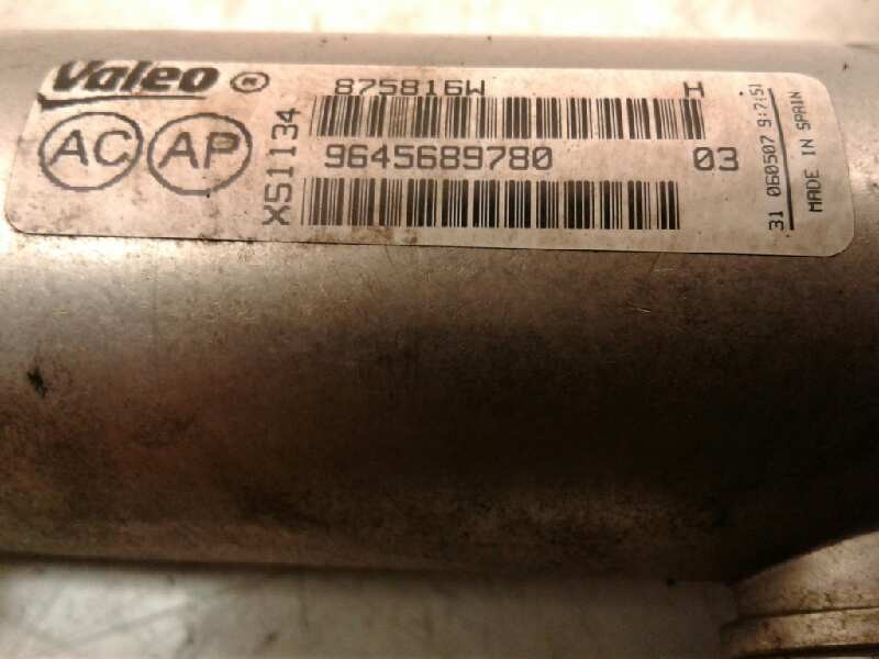 Recambio de enfriador de gases para peugeot 407 st confort pack referencia OEM IAM 9645689780  